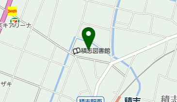 浜松市積志協働センターの地図画像