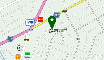 浜松市蒲協働センターの地図画像