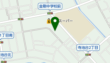 富田林市金剛連絡所の地図画像