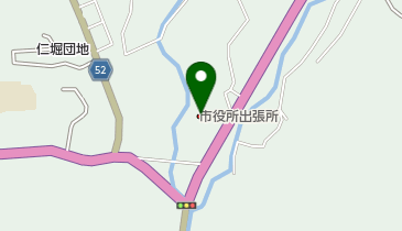 赤磐市仁堀出張所の地図画像