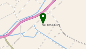 真庭市中和出張所の地図画像