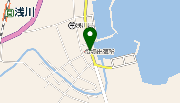 海部郡浅川出張所の地図画像