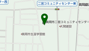 真岡市二宮支所の地図画像