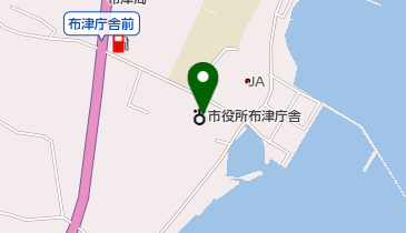 南島原市布津支所の地図画像