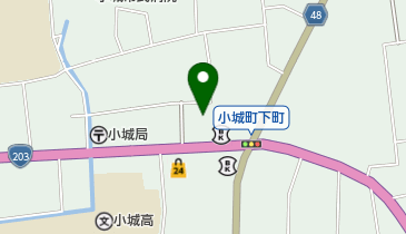 小城市小城出張所の地図画像