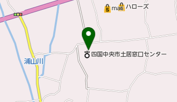 四国中央市土居庁舎の地図画像