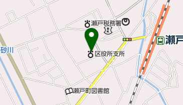 岡山市瀬戸支所の地図画像