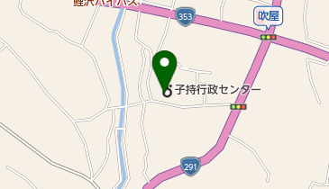 渋川市子持総合支所の地図画像