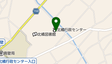 渋川市北橘総合支所の地図画像