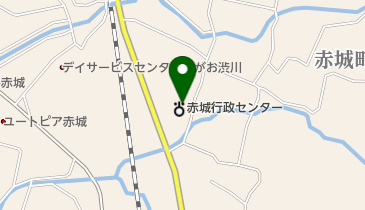 渋川市赤城総合支所の地図画像