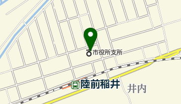 石巻市稲井支所(移転中)の地図画像