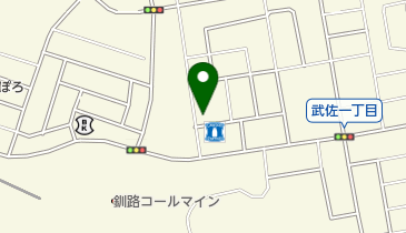 釧路市春採支所の地図画像
