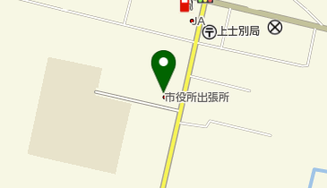 士別市上士別出張所の地図画像