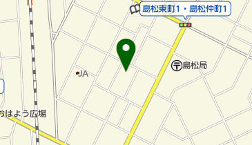 恵庭市島松支所の地図画像