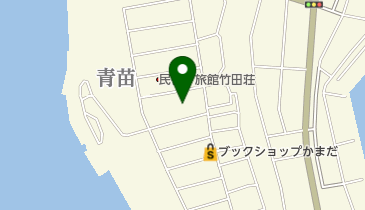 奥尻郡青苗支所の地図画像