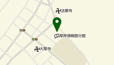 厚岸郡湖南地区出張所の地図画像