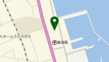 青森市後潟支所の地図画像