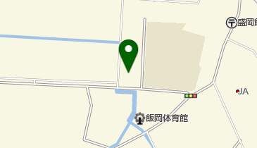 盛岡市飯岡出張所の地図画像