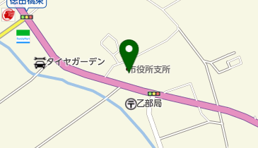 盛岡市乙部出張所の地図画像