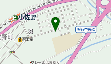 釜石市小佐野地区生活応援センターの地図画像