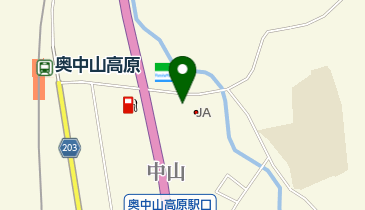 二戸郡奥中山支所の地図画像