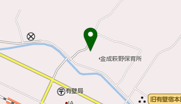 栗原市萩野出張所の地図画像