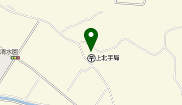 秋田市上北手地区コミュニティーセンターの地図画像