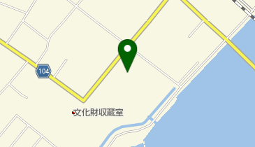 男鹿市船越出張所の地図画像