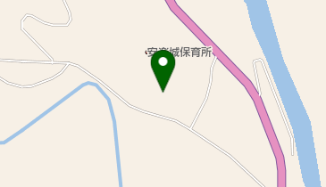 最上郡安楽城地区総合施設の地図画像