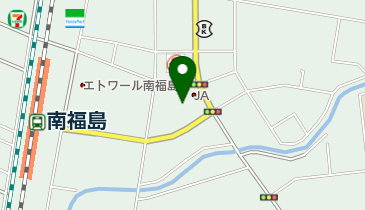 福島市杉妻支所の地図画像