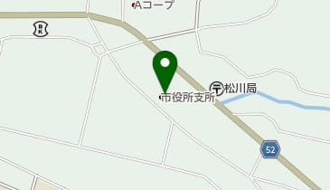 福島市松川支所の地図画像