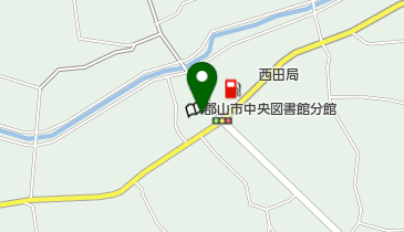 郡西田行政センターの地図画像