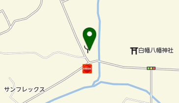 いわき市遠野支所の地図画像