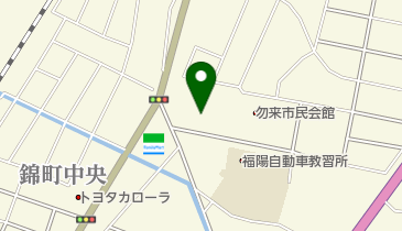 いわき市勿来支所の地図画像