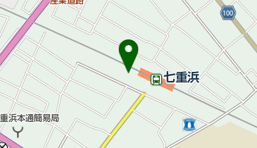 北斗市七重浜支所の地図画像