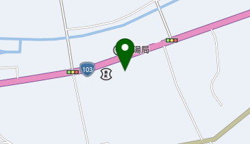 鹿角市大湯支所の地図画像