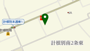標津郡計根別支所の地図画像