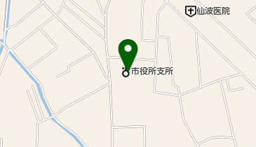 筑西市協和支所の地図画像