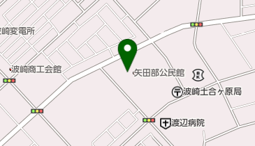 神栖市矢田部出張所の地図画像