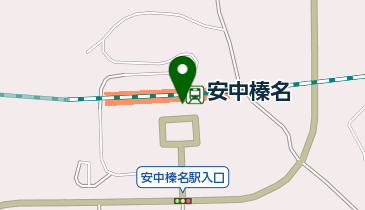 JR東日本 安中榛名駅みどりの窓口の地図画像