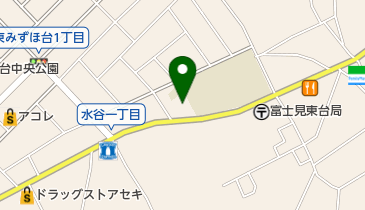 富士見市水谷出張所の地図画像