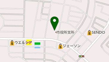 市辰巳台支所の地図画像