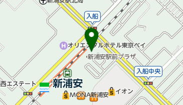 浦安市新浦安駅前行政サービスセンターの地図画像