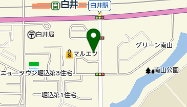 白井市白井駅前出張所の地図画像