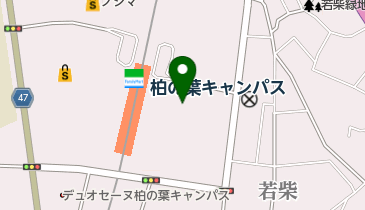 柏市柏の葉サービスコーナーの地図画像