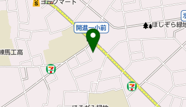 練馬区早宮区民事務所の地図画像