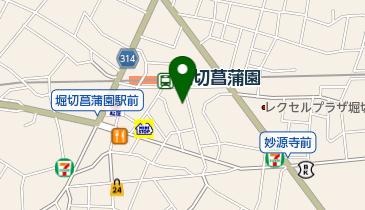 葛飾区堀切区民事務所の地図画像