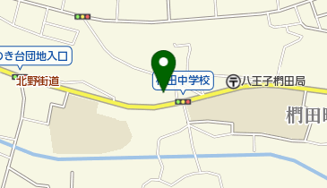 八王子市館事務所の地図画像