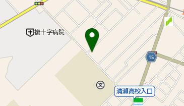 清瀬市松山出張所の地図画像