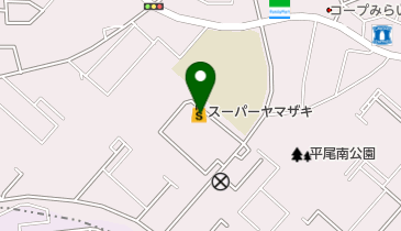 稲城市平尾出張所の地図画像